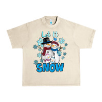 Sandshell Let It Snow Urban Heavy Tee - RanaPortraitStore