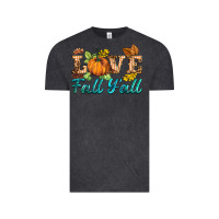 Vintage Black love fall y'all Vintage Tee - BarkalooDesign