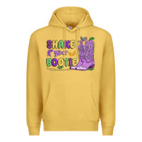Antique Gold shake your bootie mardi gras Premium Hoodie - MaliasSmallBusiness