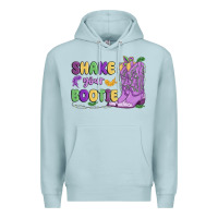 Blue Mist shake your bootie mardi gras Premium Hoodie - MaliasSmallBusiness