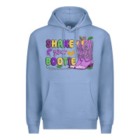 Colony Blue shake your bootie mardi gras Premium Hoodie - MaliasSmallBusiness