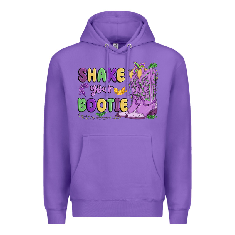 Shake Your Bootie Mardi Gras Premium Hoodie by MaliasSmallBusiness | Teevron