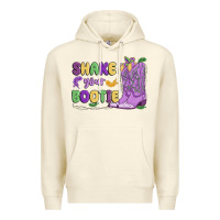 Sandshell shake your bootie mardi gras Premium Hoodie - MaliasSmallBusiness