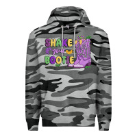 Slate Camo shake your bootie mardi gras Premium Hoodie - MaliasSmallBusiness