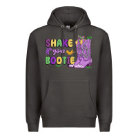 Smoke shake your bootie mardi gras Premium Hoodie - MaliasSmallBusiness