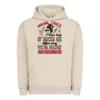 Pigment French Oak some days i rock it some days it rocks me Urban Hoodie - MaliasSmallBusiness