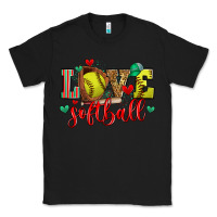 Black love softball Classic Tee - Zillion Design Studio