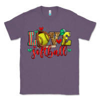 Lavender love softball Classic Tee - Zillion Design Studio