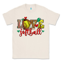 Natural love softball Classic Tee - Zillion Design Studio