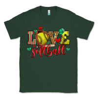 Sports Green love softball Classic Tee - Zillion Design Studio