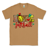 Toasted Coconut love softball Classic Tee - Zillion Design Studio