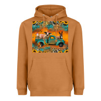 Meerkat farm animals truck Heavyweight Hoodie - Jasminsmagicworld