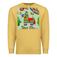 Antique Gold pinata seamless pattern Premium Sweatshirt - BundleAndBundleShop