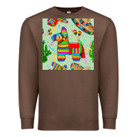 Chestnut pinata seamless pattern Premium Sweatshirt - BundleAndBundleShop