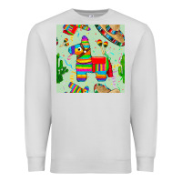 Dove Grey pinata seamless pattern Premium Sweatshirt - BundleAndBundleShop