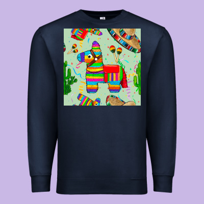 Pinata Seamless Pattern Premium Sweatshirt Designed By Bundleandbundleshop