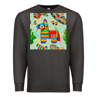 Smoke pinata seamless pattern Premium Sweatshirt - BundleAndBundleShop