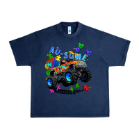 Navy monster truck au some Urban Heavy Tee - Zillion Design Studio