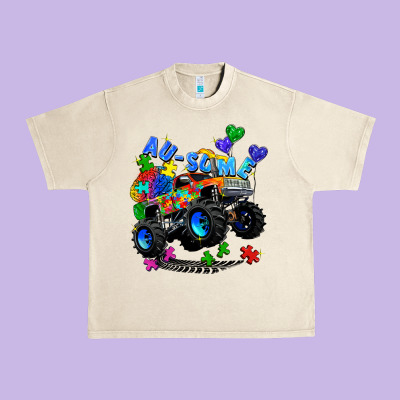 Monster Truck Au Some Urban Heavy Tee Designed By Zillion Design Studio
