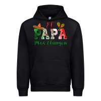 Black el papa mas chingon Urban Hoodie - MaliasSmallBusiness