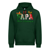 Forest Green el papa mas chingon Urban Hoodie - MaliasSmallBusiness