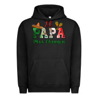 Pigment Black el papa mas chingon Urban Hoodie - MaliasSmallBusiness