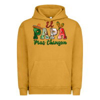 Pigment Peanut Butter el papa mas chingon Urban Hoodie - MaliasSmallBusiness