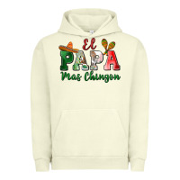 Pigment Pistachio el papa mas chingon Urban Hoodie - MaliasSmallBusiness