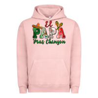 Pigment Salmon el papa mas chingon Urban Hoodie - MaliasSmallBusiness