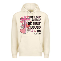 Tofu we love because he first loved us Premium Hoodie - MaliasSmallBusiness