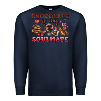 Navy chocolate is my soulmate Premium Sweatshirt - AdoDesignShop