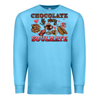 Ocean Blue chocolate is my soulmate Premium Sweatshirt - AdoDesignShop