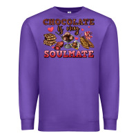 Purple chocolate is my soulmate Premium Sweatshirt - AdoDesignShop