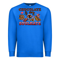 True Royal chocolate is my soulmate Premium Sweatshirt - AdoDesignShop