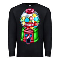 Black candy machine Premium Sweatshirt - AdoDesignShop
