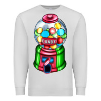 Dove Grey candy machine Premium Sweatshirt - AdoDesignShop