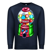 Navy candy machine Premium Sweatshirt - AdoDesignShop