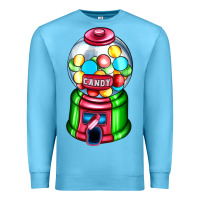 Ocean Blue candy machine Premium Sweatshirt - AdoDesignShop