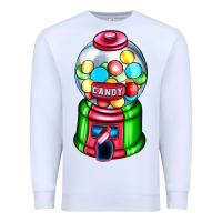 White candy machine Premium Sweatshirt - AdoDesignShop