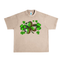 French Oak st. patricks day shamrocks Urban Heavy Tee - BarkalooDesign