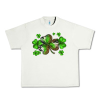 Pistachio st. patricks day shamrocks Urban Heavy Tee - BarkalooDesign
