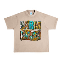 French Oak western farm babe Urban Heavy Tee - texasbilliewilder