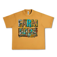 Peanut Butter western farm babe Urban Heavy Tee - texasbilliewilder