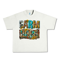 Pistachio western farm babe Urban Heavy Tee - texasbilliewilder