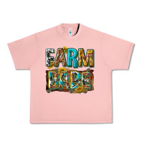 Salmon western farm babe Urban Heavy Tee - texasbilliewilder