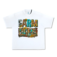 White western farm babe Urban Heavy Tee - texasbilliewilder