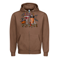 Chestnut drink up witches Zipper Hoodie - CowhideDigitalArt