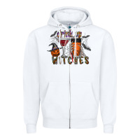 White drink up witches Zipper Hoodie - CowhideDigitalArt