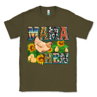 Army Green mama hen Classic Tee - Zillion Design Studio