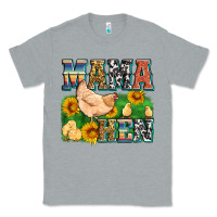 Heather Grey mama hen Classic Tee - Zillion Design Studio